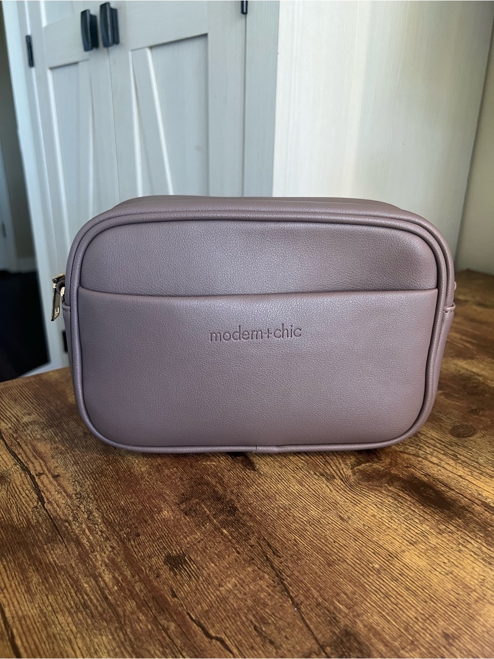 Signature Camera Crossbody - Taupe